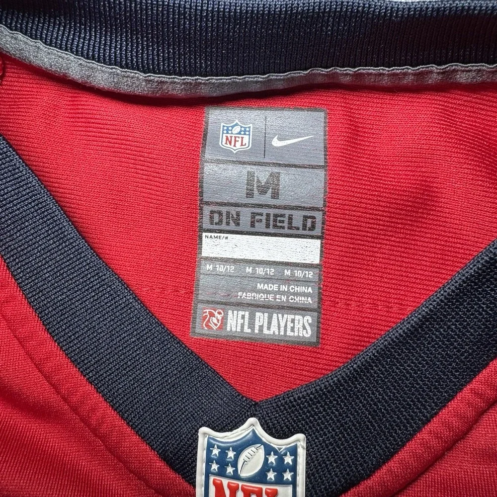 Nike Boys Houston Texans J.J. Watt 99 On Field Jersey Red Medium 10/12 NFL